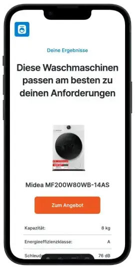 Welche Waschmaschine passt zu mir